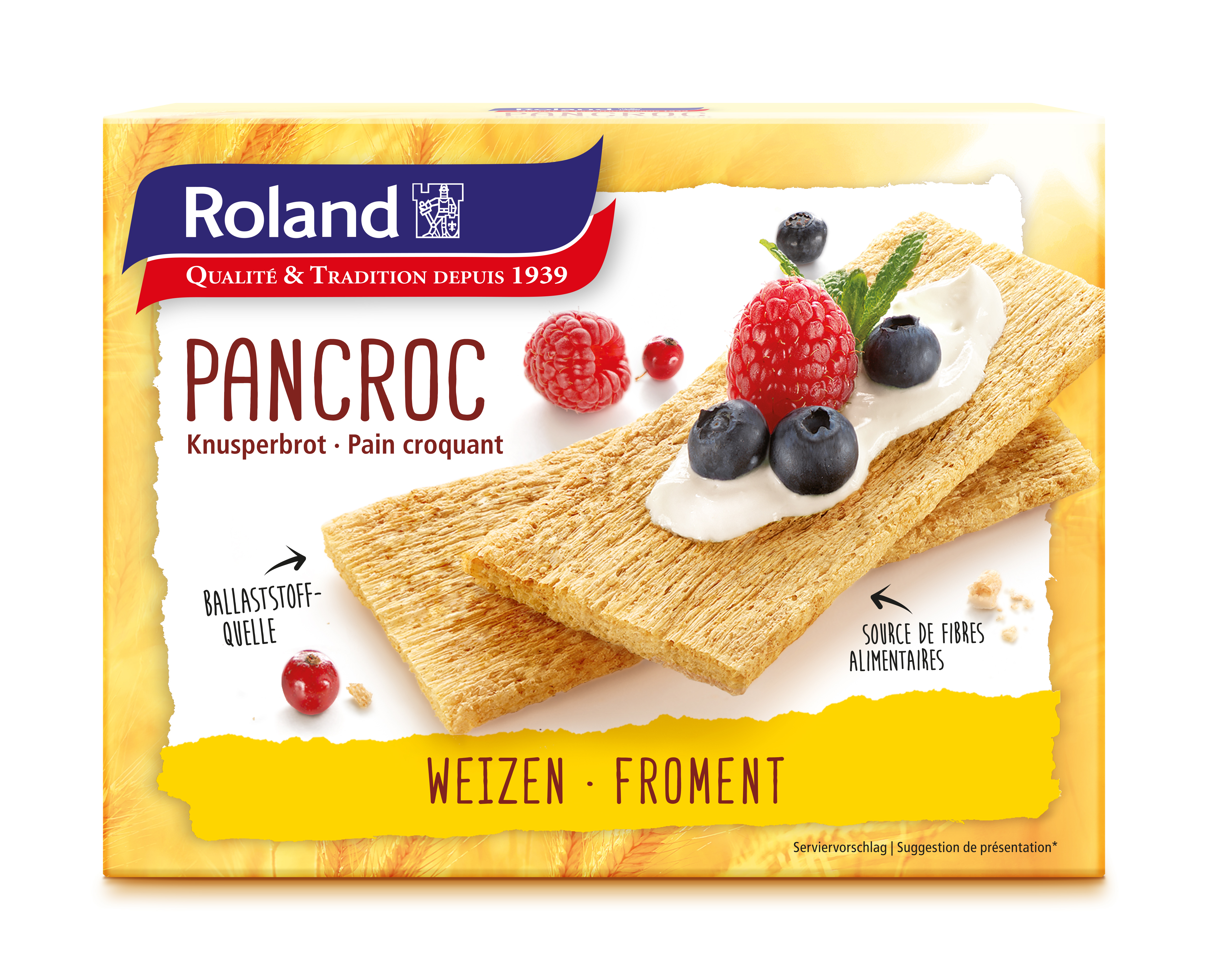 Roland Pancroc Weizen 125g Roland - Qualité & Tradition depuis 1939