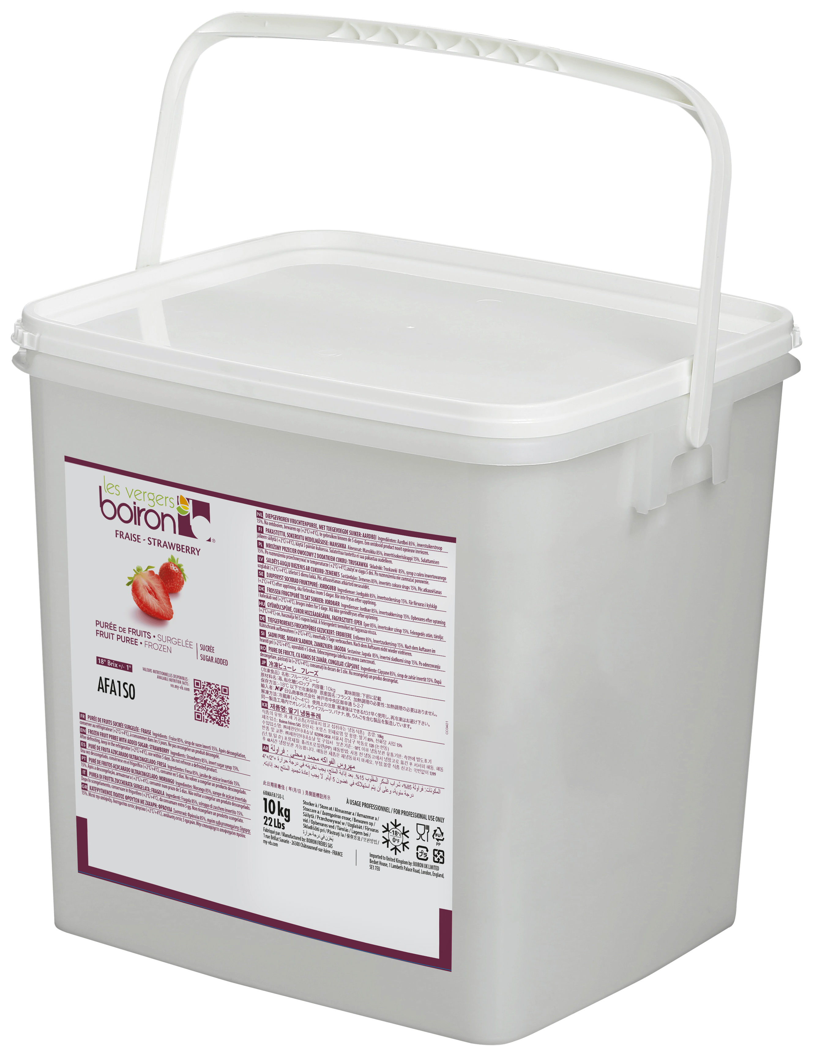 Erdbeermark mit Zucker 10kg null