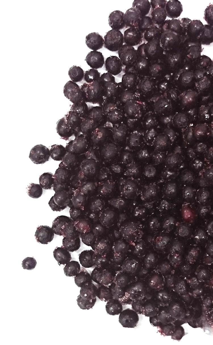 Holunderbeeren, gefroren 1kg null