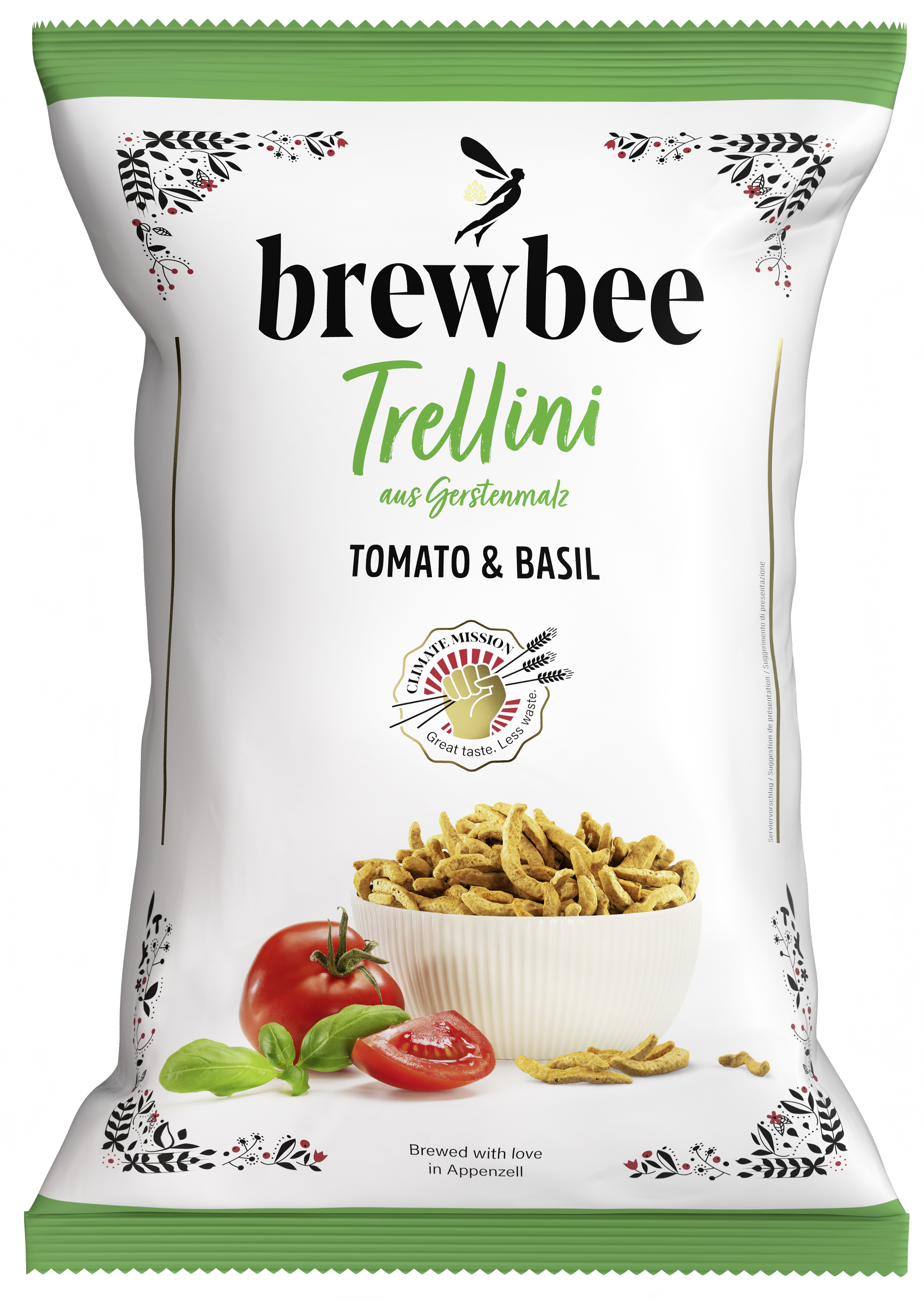 Trellini Tomato & Basil 110g null