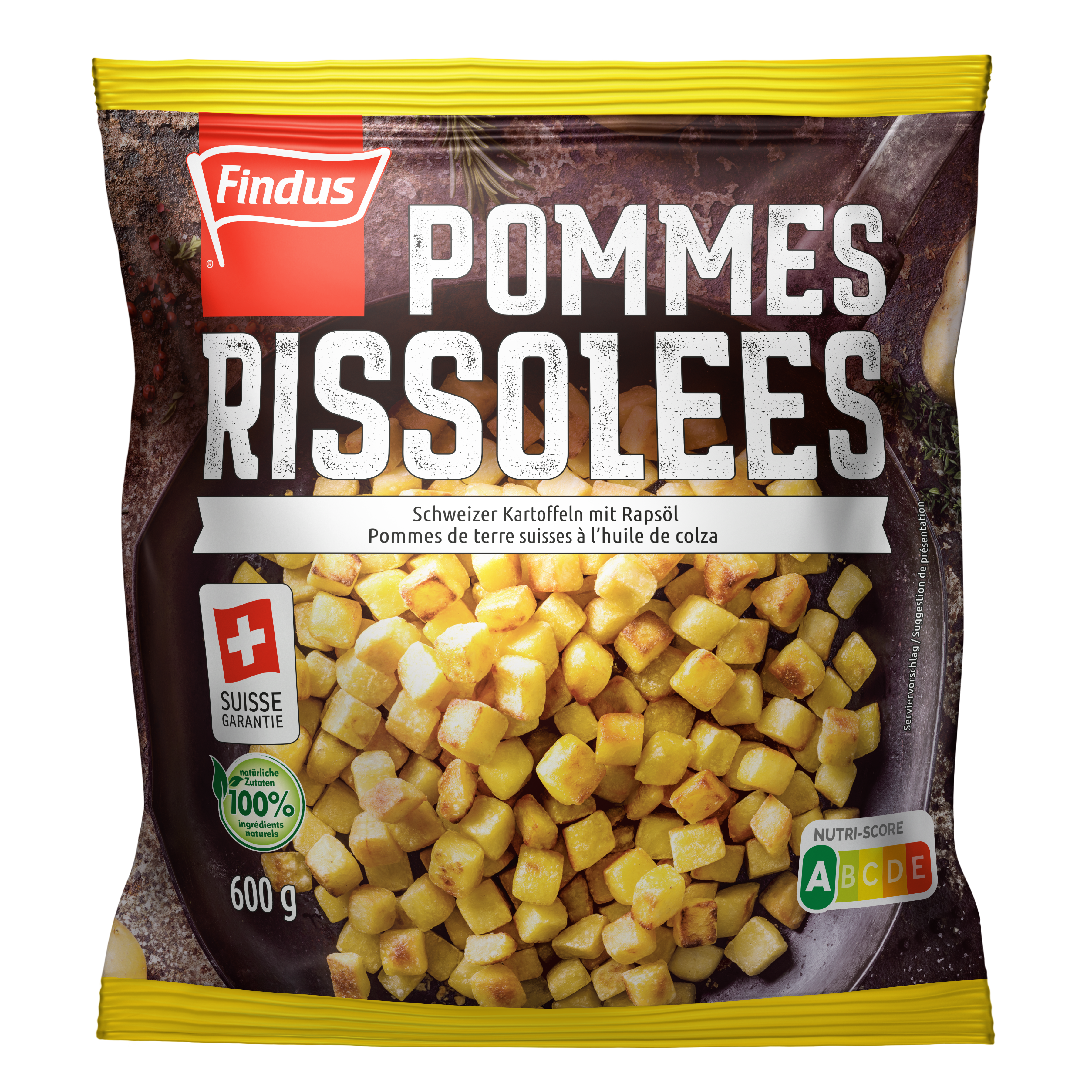 FINDUS Rissolées 8 x 600g