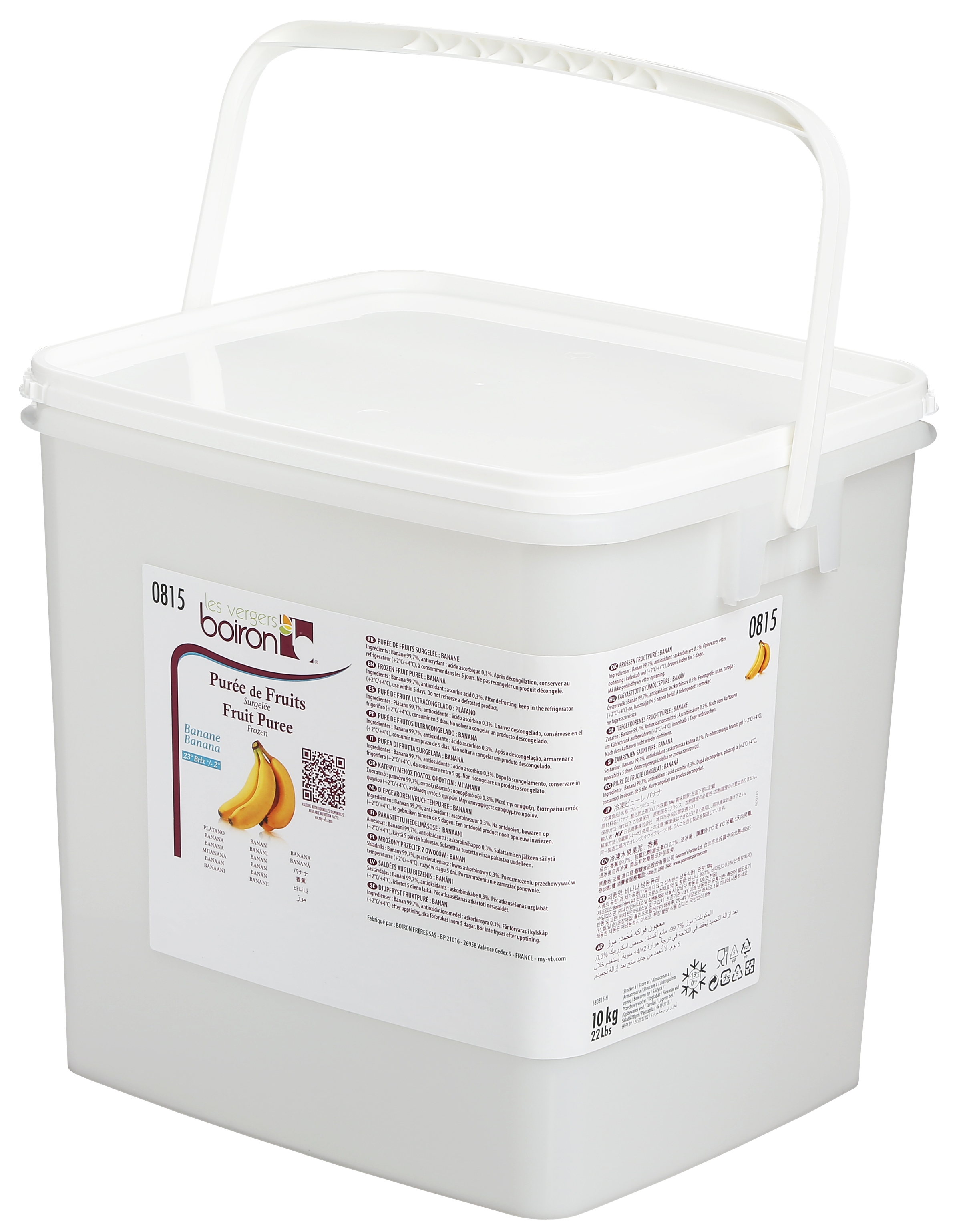 Bananenmark ohne Zucker 10kg