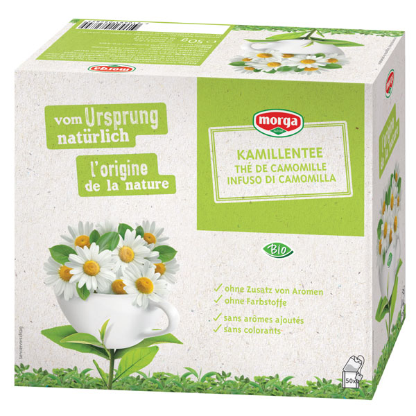 Camomile tea organic 50 bags null