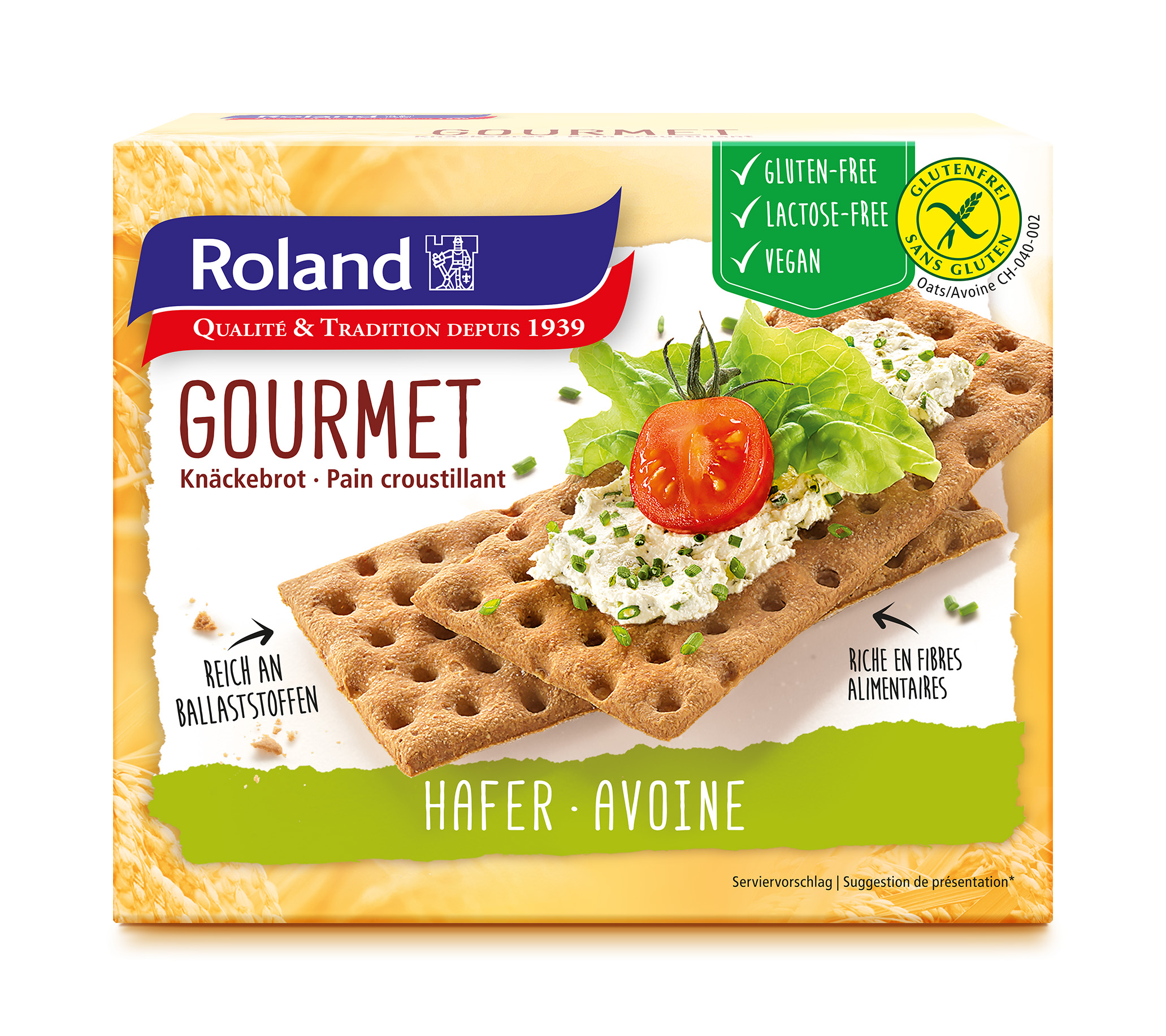 Roland Knäckebrot Gourmet 230g Roland - Qualité & Tradition depuis 1939