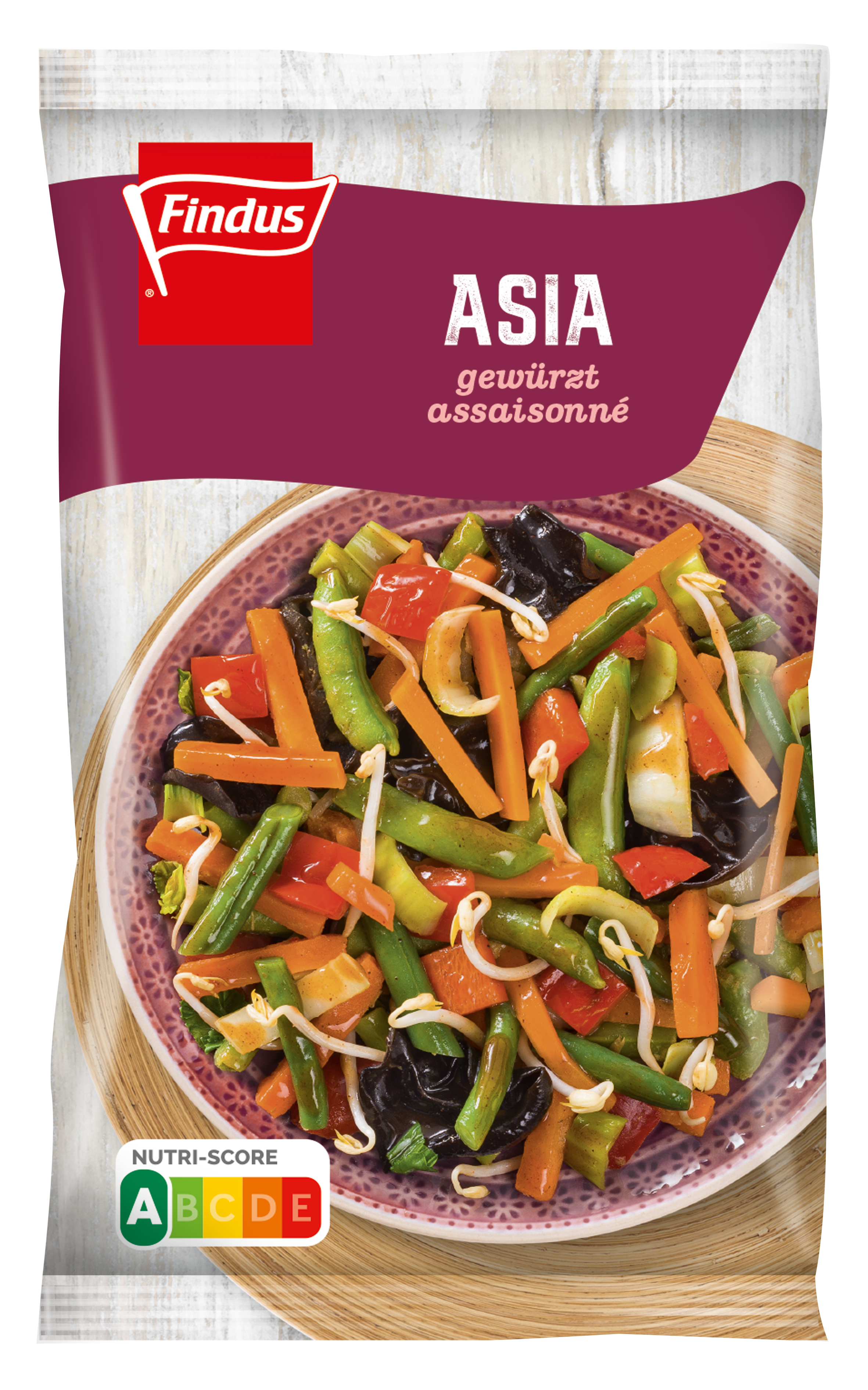 FINDUS Gemüsemischung Asia 8 x 600g null