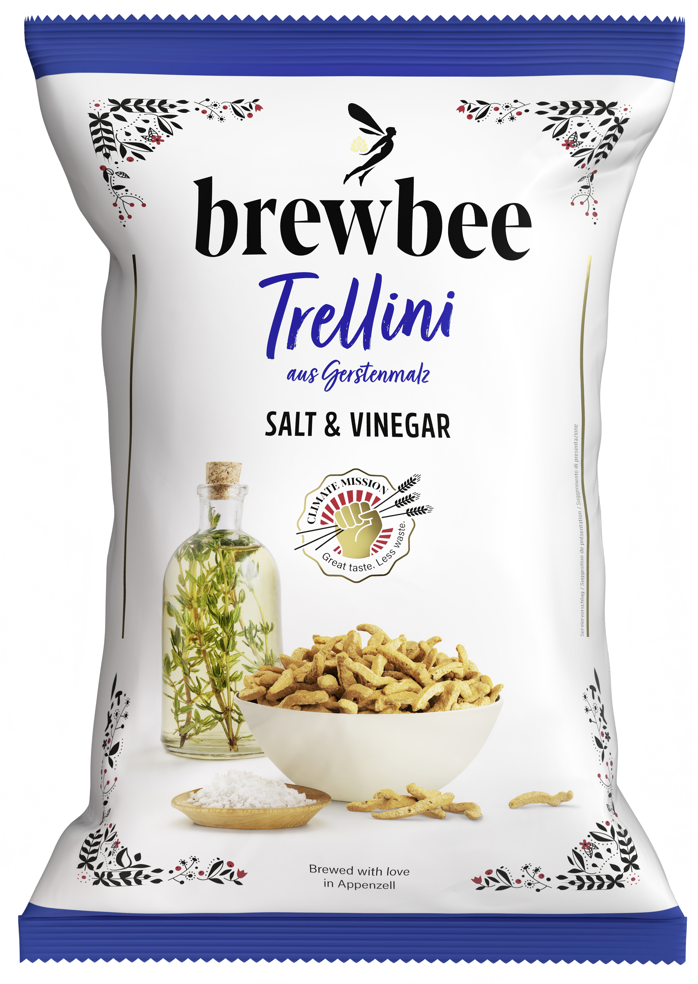 Trellini Salt & Vinegar 110g null