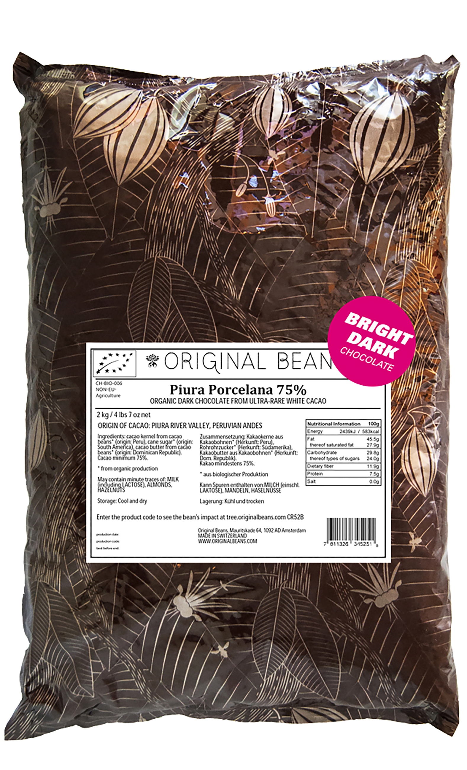 Piura Porcelana 75% 2kg null
