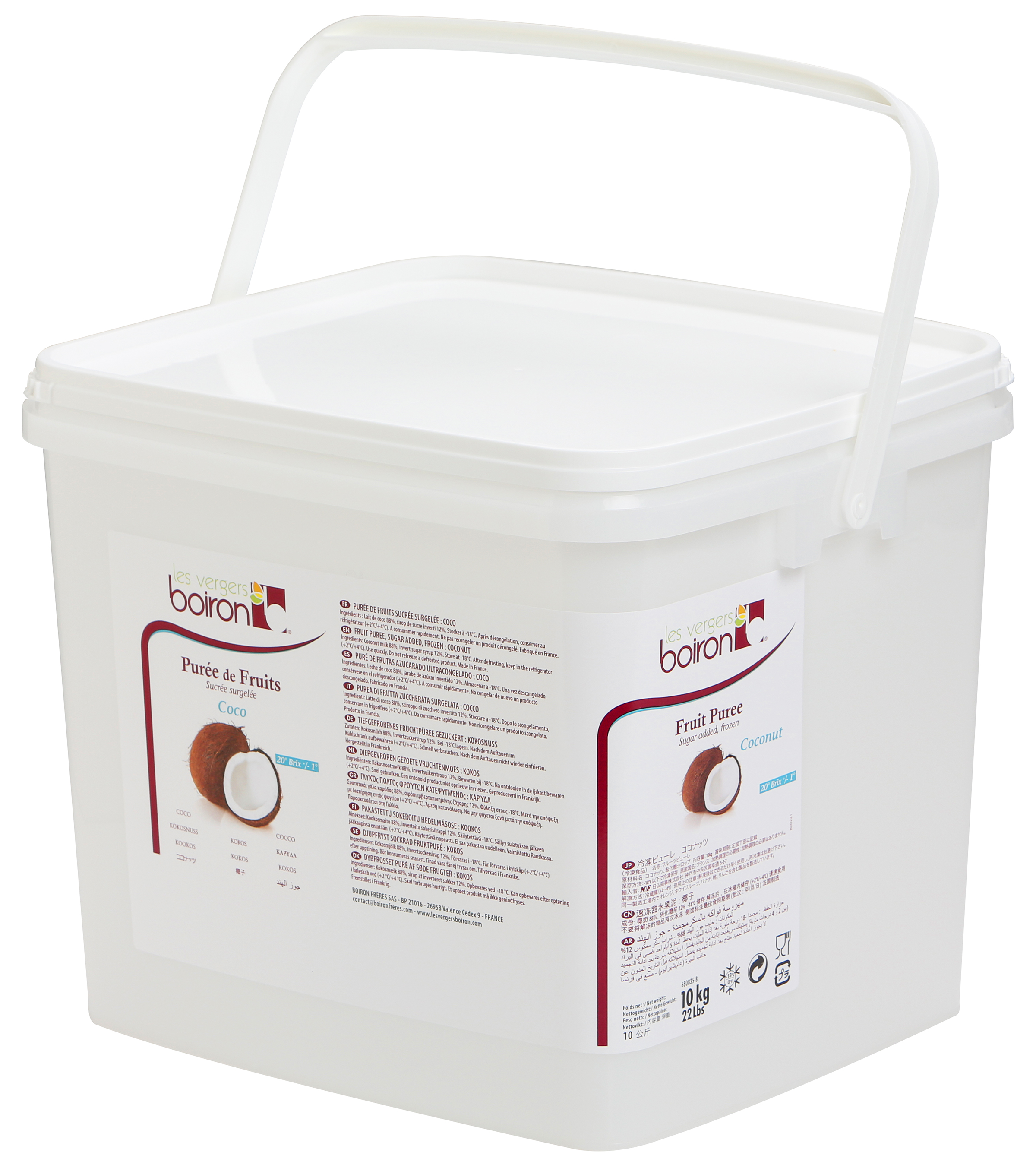 Kokosmark mit Zucker 10kg null