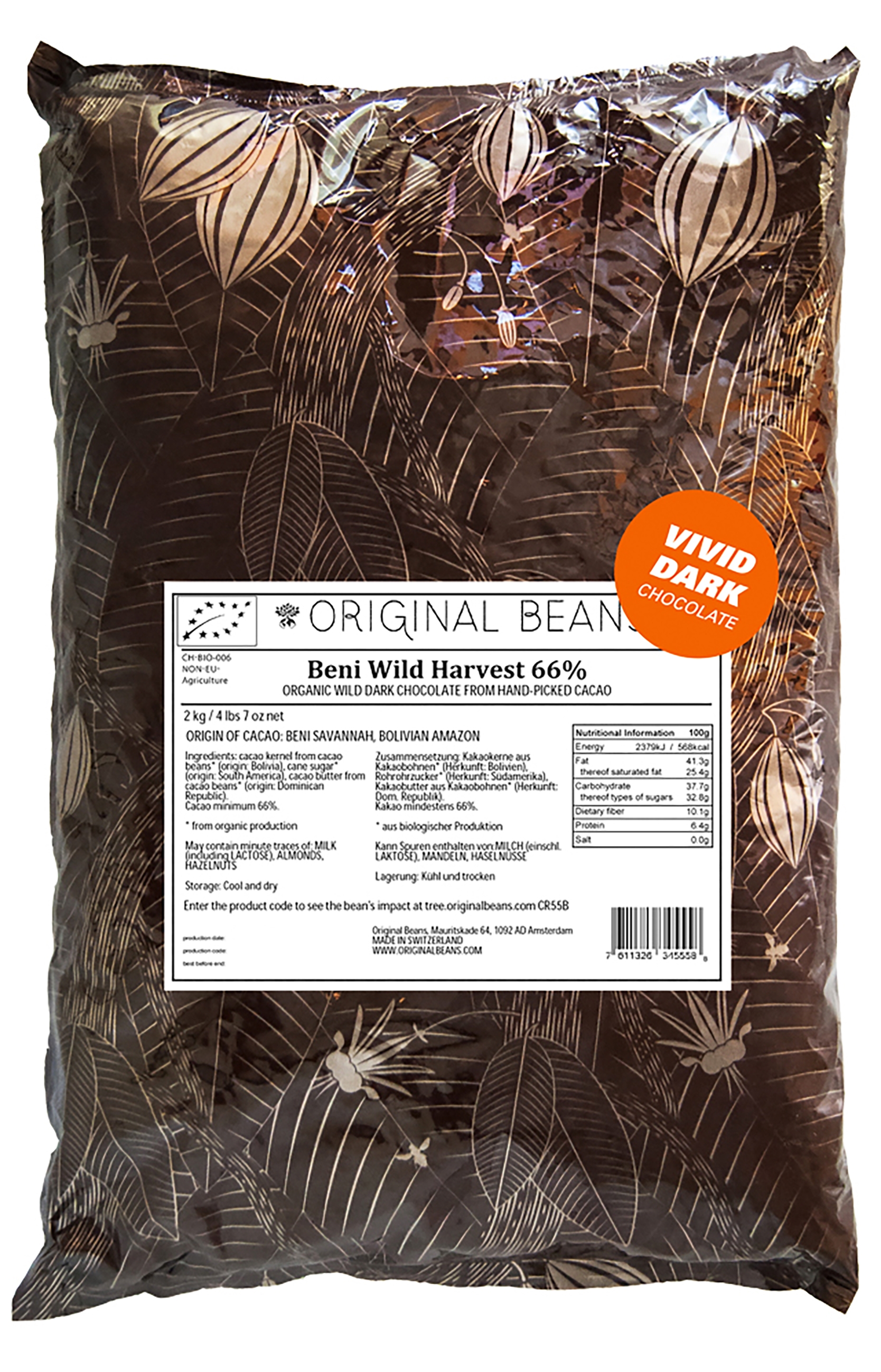 Beni Wild Harvest 66% 2kg null