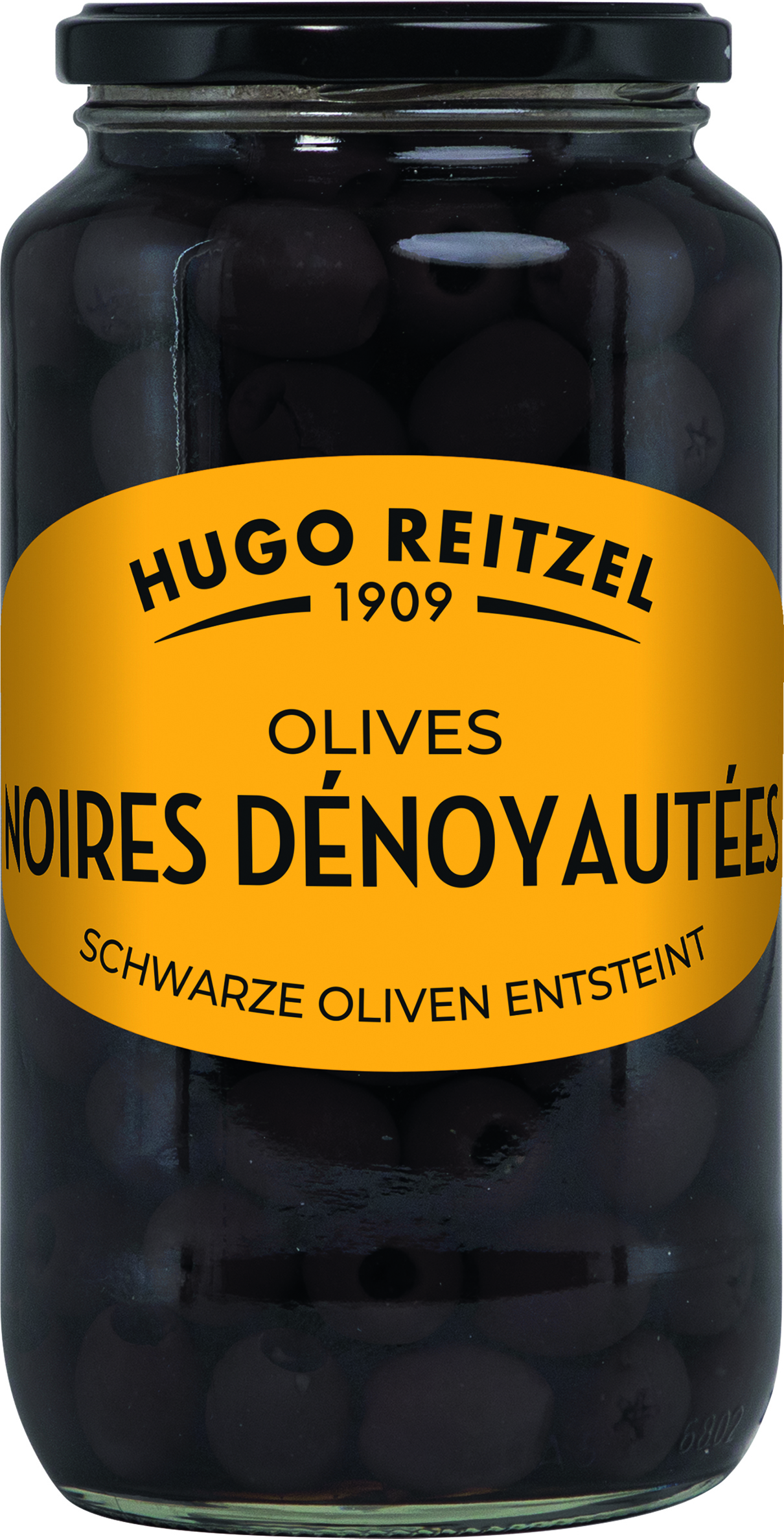 Schwarze Oliven entsteint 454G null