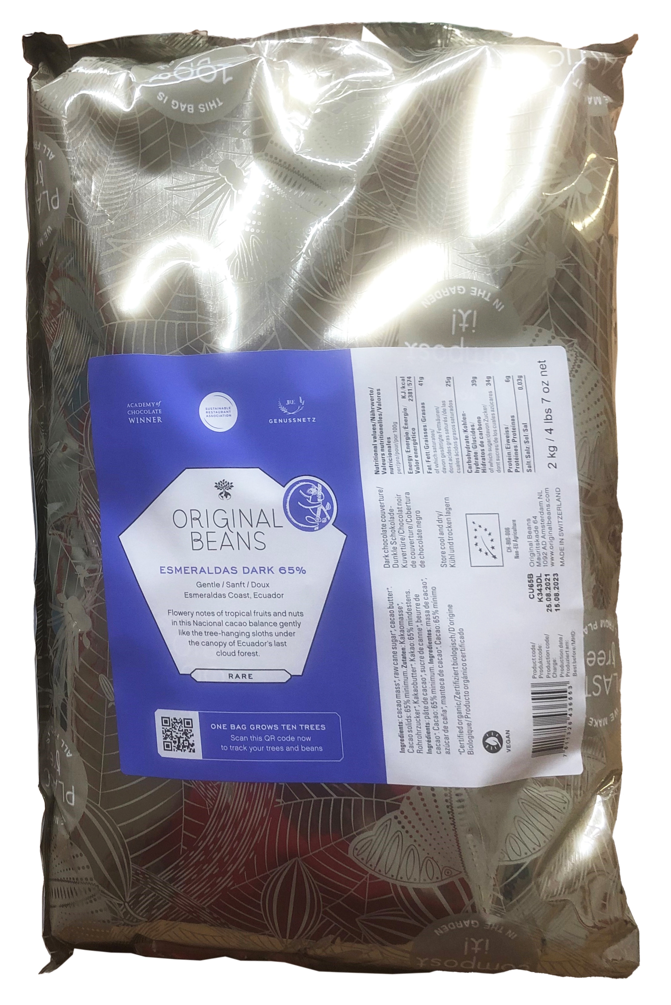 Esmeraldas Dark 65% 2kg null