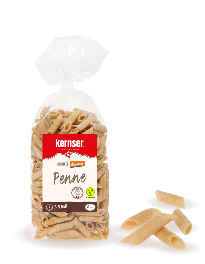 Demeter UrDinkel-Penne vegan Kernser Pasta