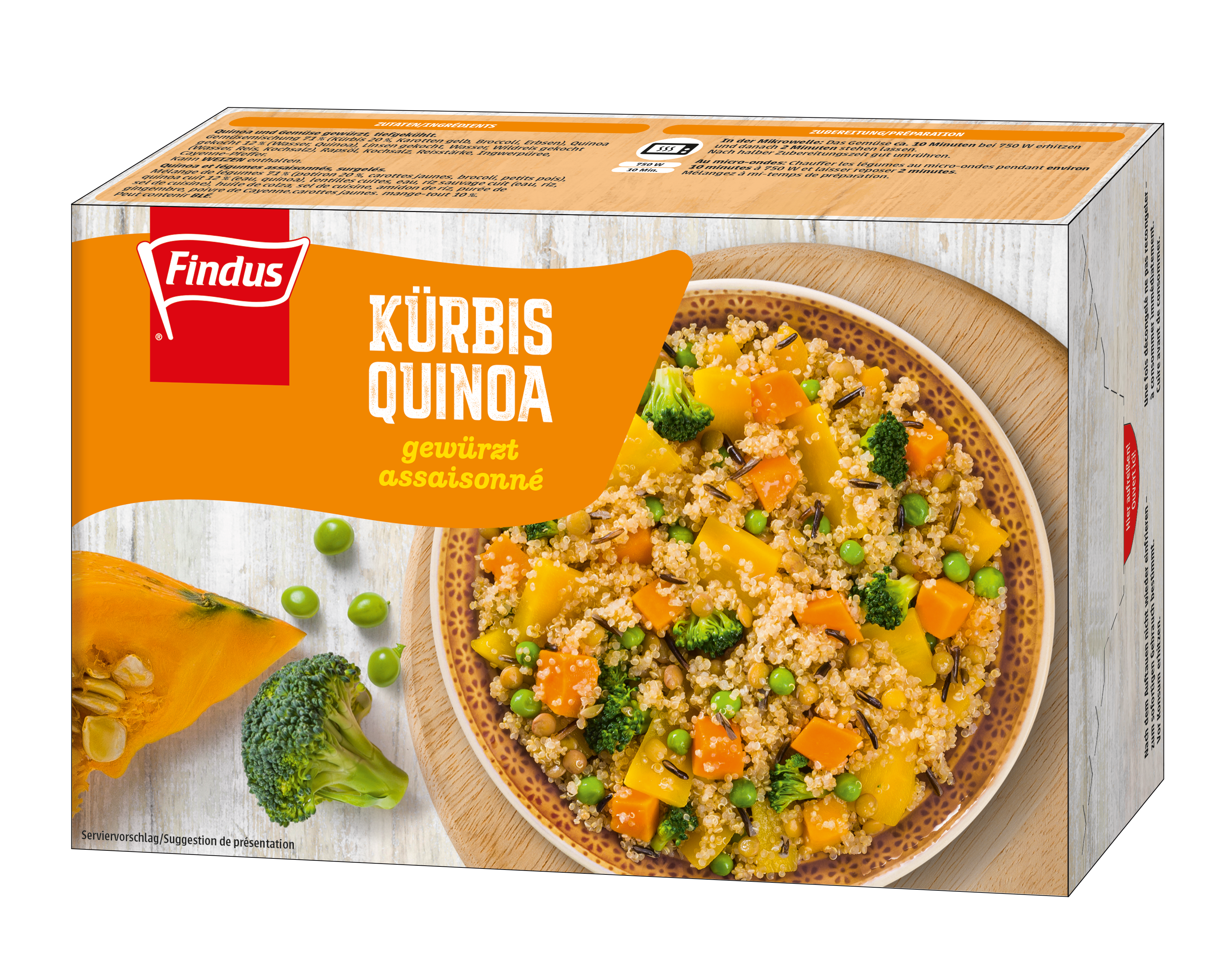 Findus Kürbis Quinoa 400g