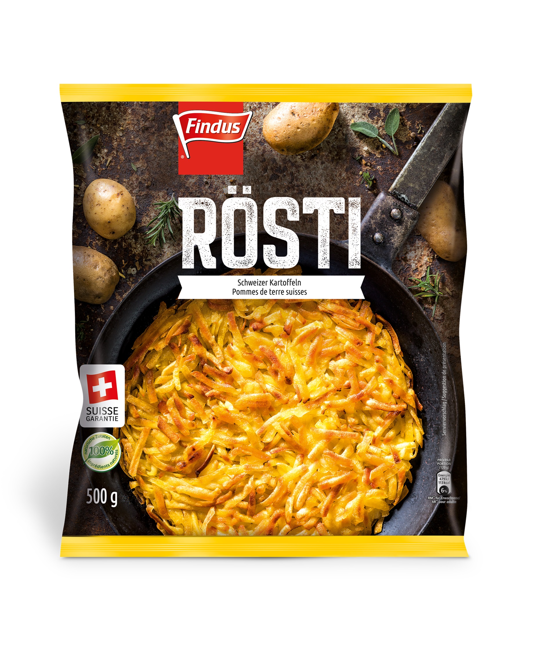 FINDUS Röstispäne 2x500g  OBSOLETE_