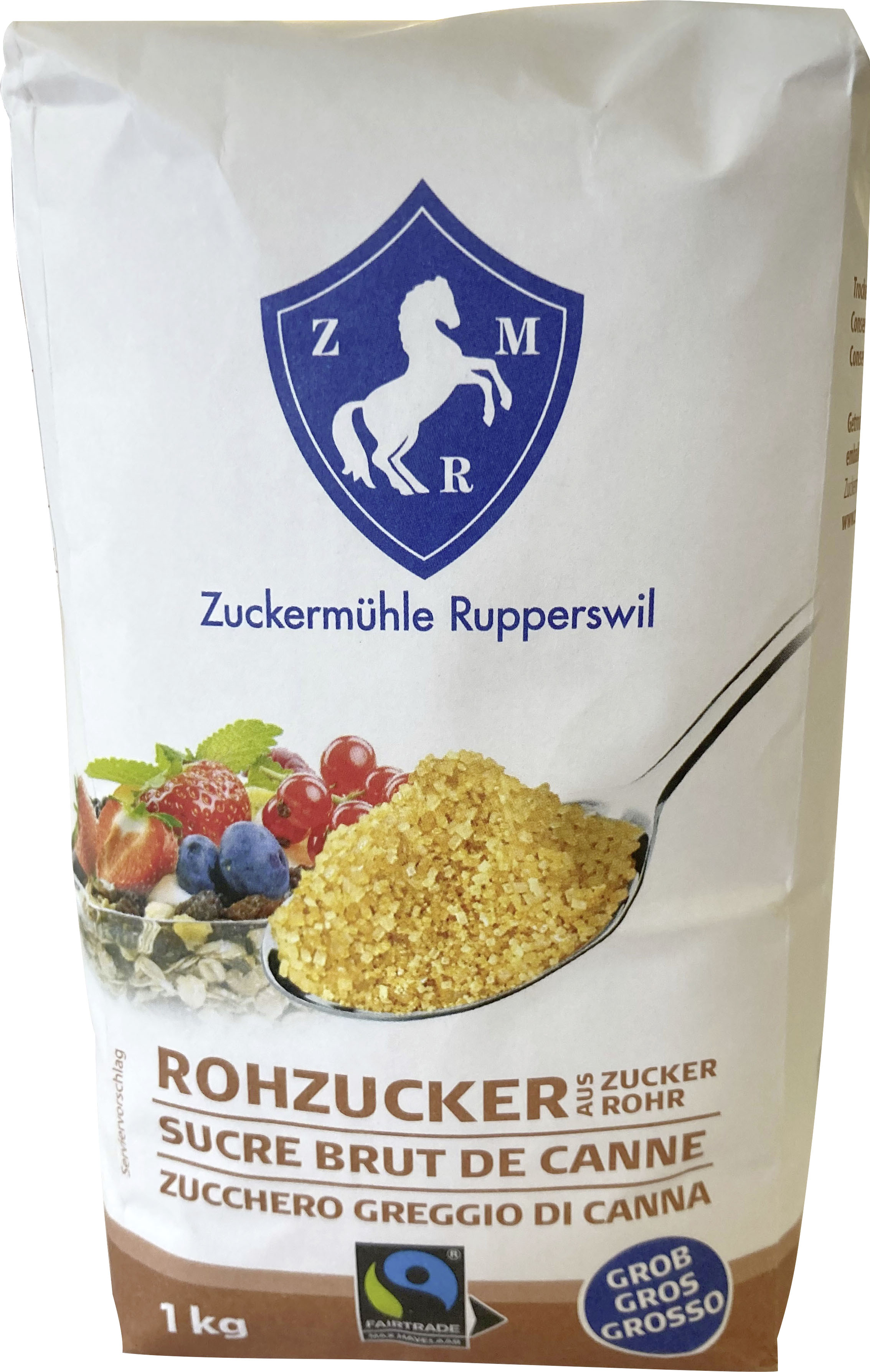 Raw cane sugar coarse FLO 1 kg