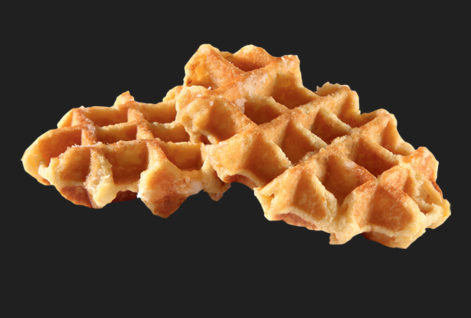 Waffel Produit pratique: Vous n'avez qu'à laisser décongeler le produit 1 à 2 heure à température ambiante.
Gaufres de Liège, 100 Gr, prêtes à l'emploi, surgelées, à marque Délifrance.